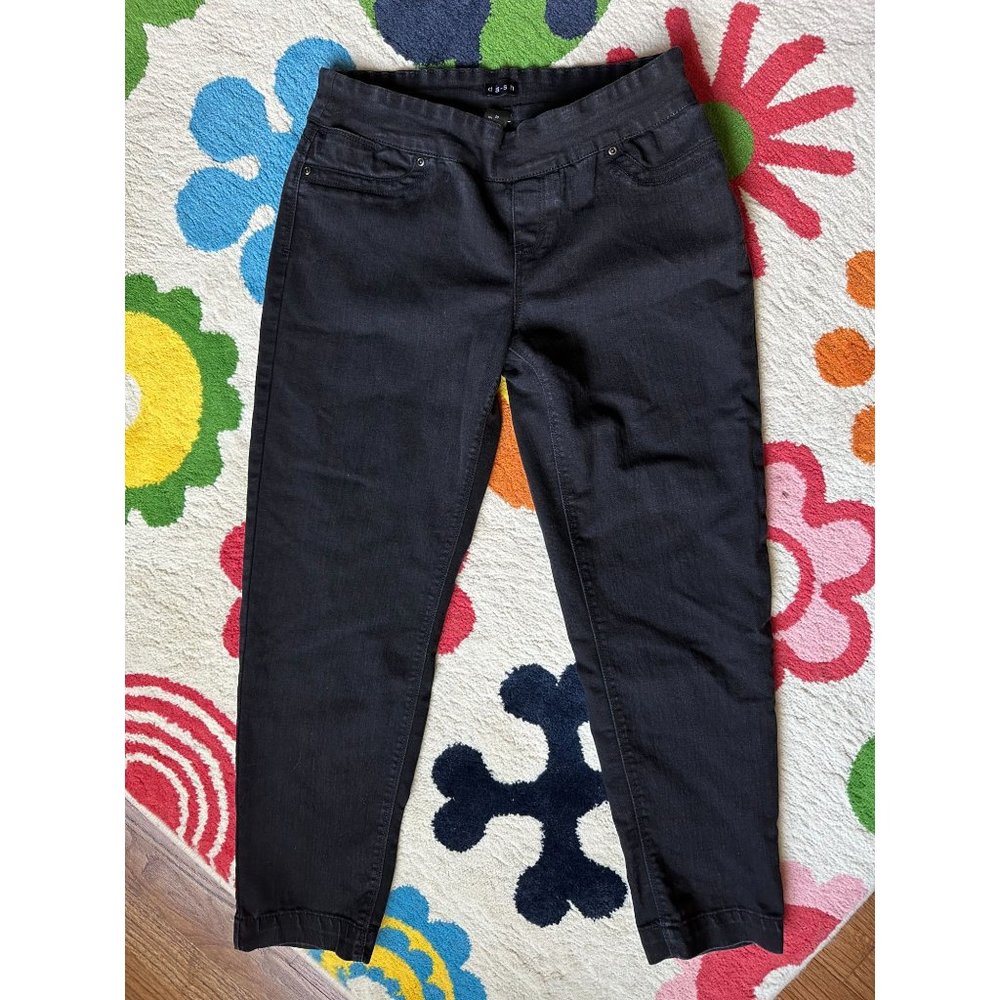 Dash black ankle jeggings size 10